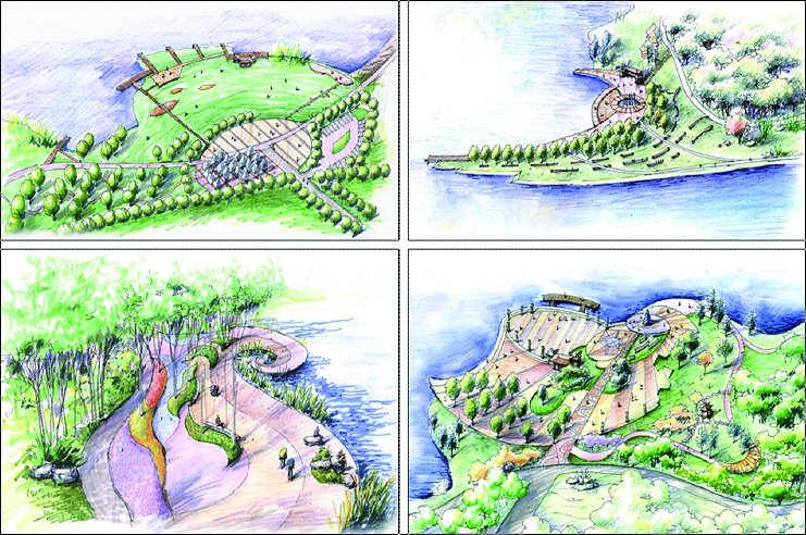 合肥紫蓬湾滨湖景观带规划设计