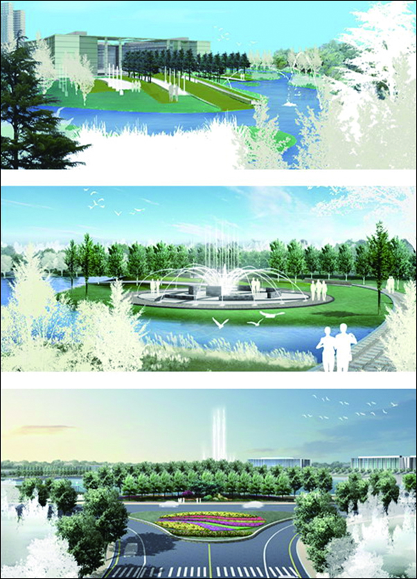 无锡太湖新城尚贤河湿地公园规划设计